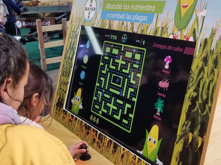 PacMan Style Arcade Experience